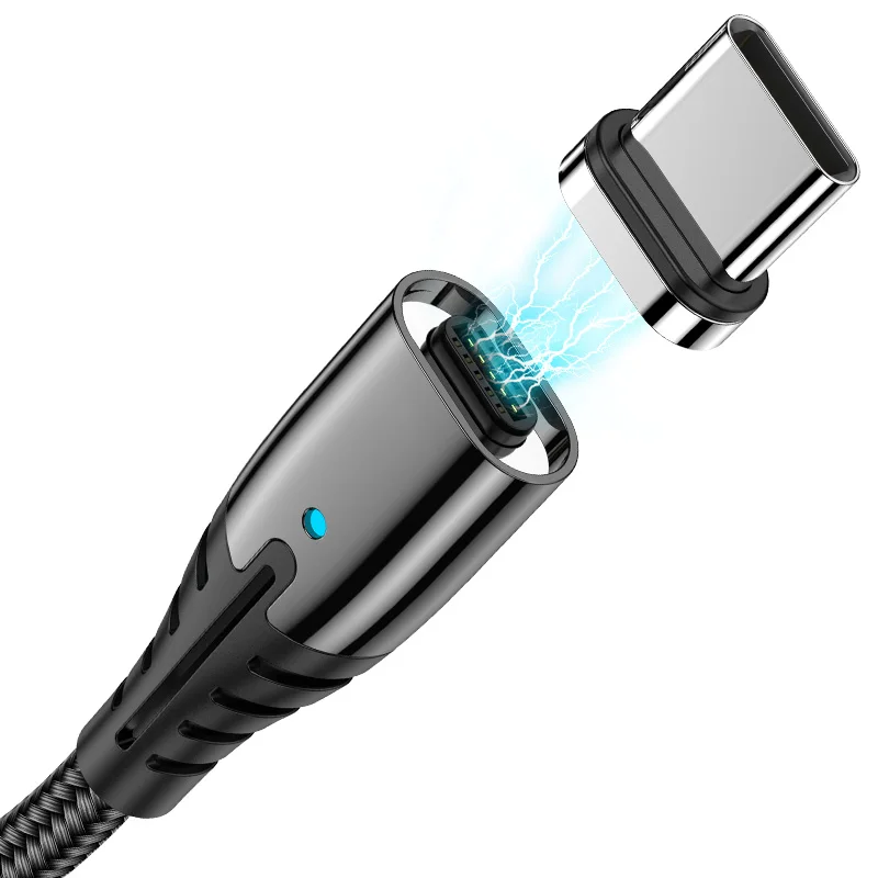 JOYROOM phone braided usb charging magnetic type-c cable