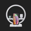 2019 new arrivals Qi Charger Charging Pad Mini Bedroom LED Night Lamp USB Wireless Charging Desk Lamp Table for Phone Charger