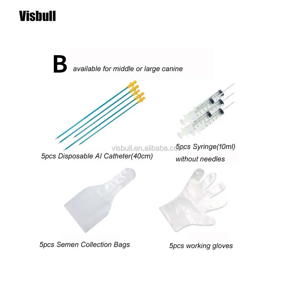 Canine Vet Pet Artificial Insemination Pipe Kit / Disposable Ai