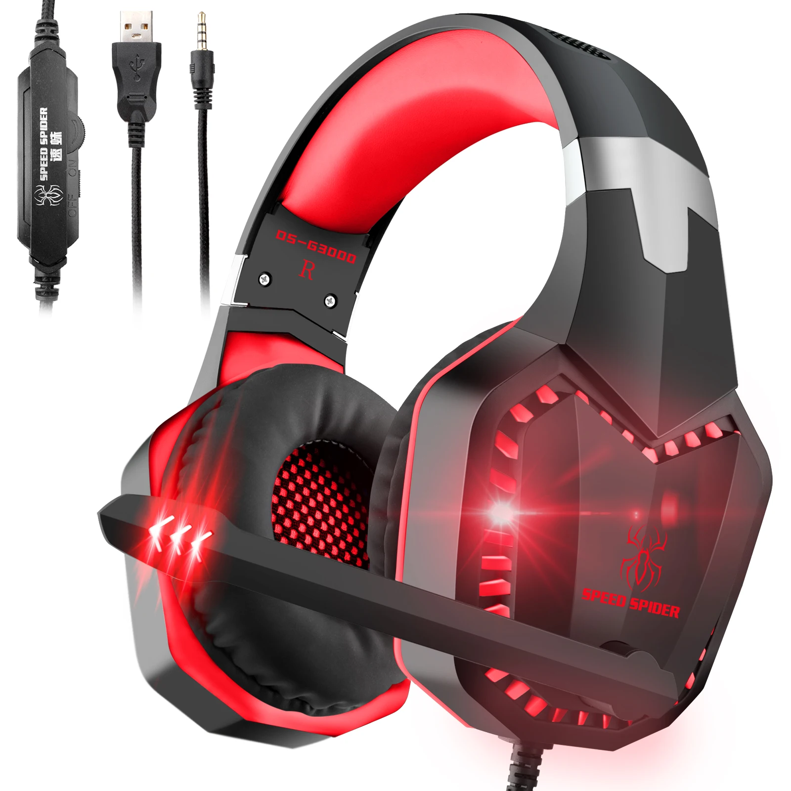 

Active Noise Cancelling 3.5Mm Earphone Light Wired Headphone Headset For Social Contact Game Recreation