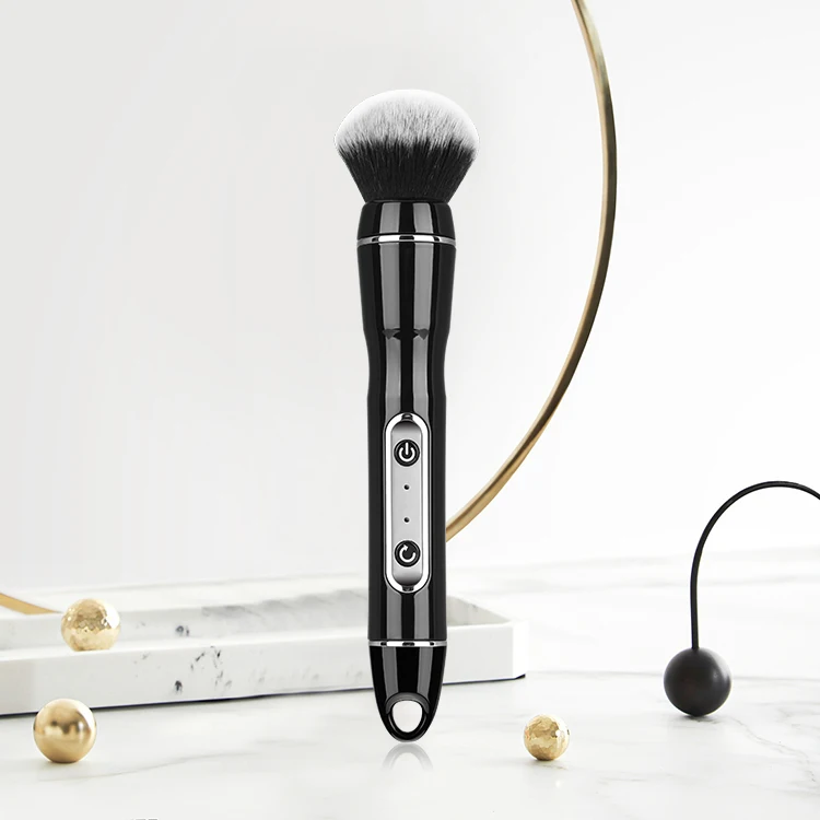 

Top sale electric makeup Brush kit Sonic vibration cosmetics Makeup Brush, Black