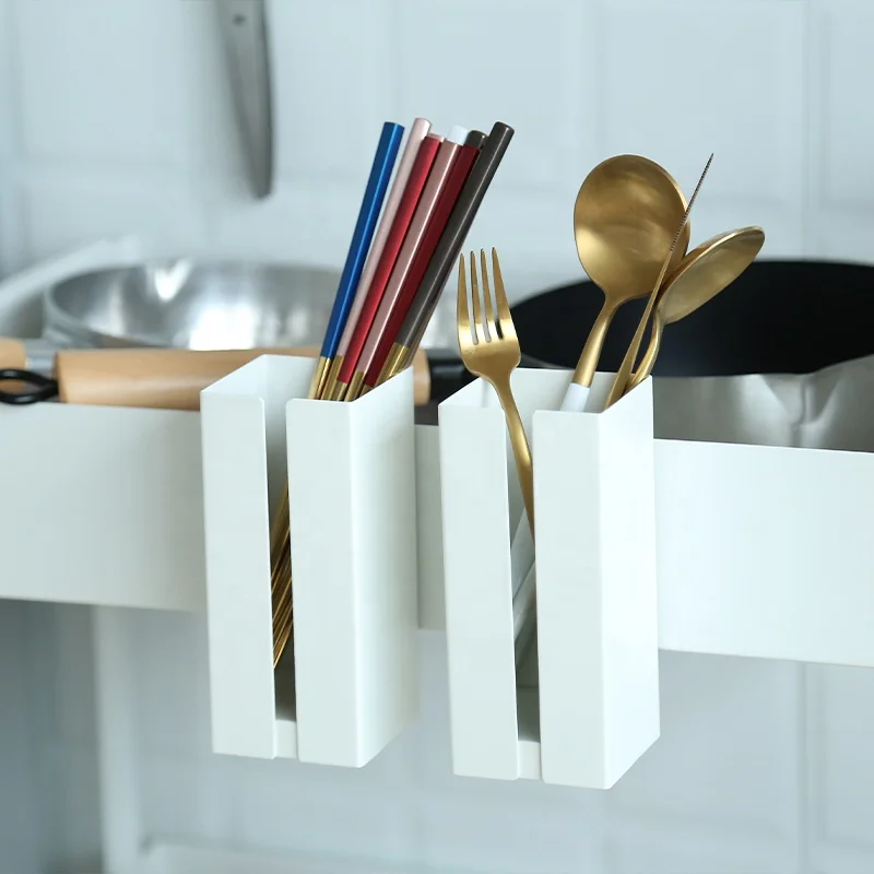 

Hot sale Multi-function Magnetic Fresh-keeping bag storage rack, White
