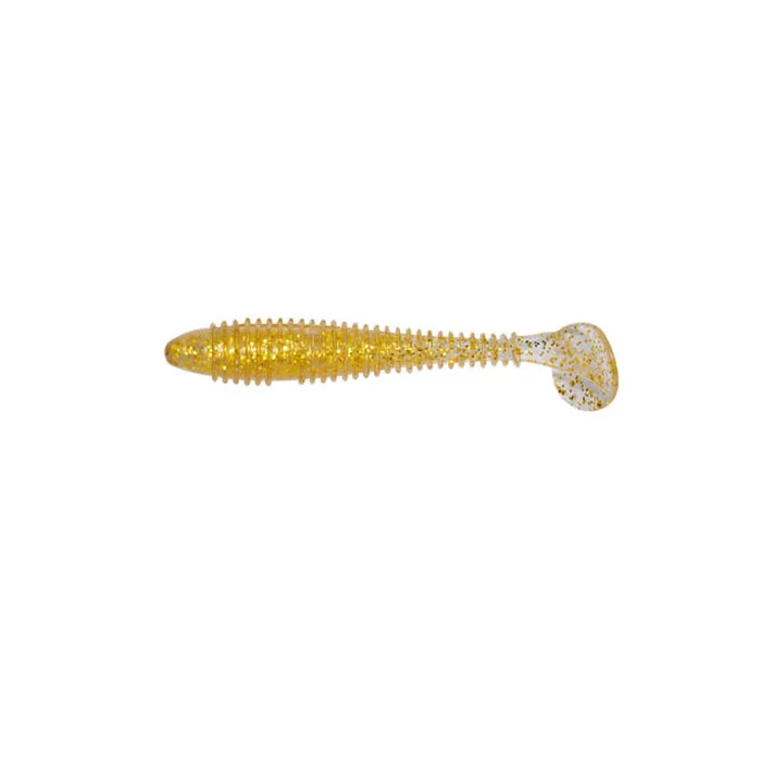 

HAWKLURE Screw T Tail soft Bait 55mm 1.45g SwimBait Paddle Tail Plastic Worm Fishing Lure Small T Tail Soft Bionic Bait, 11 colors