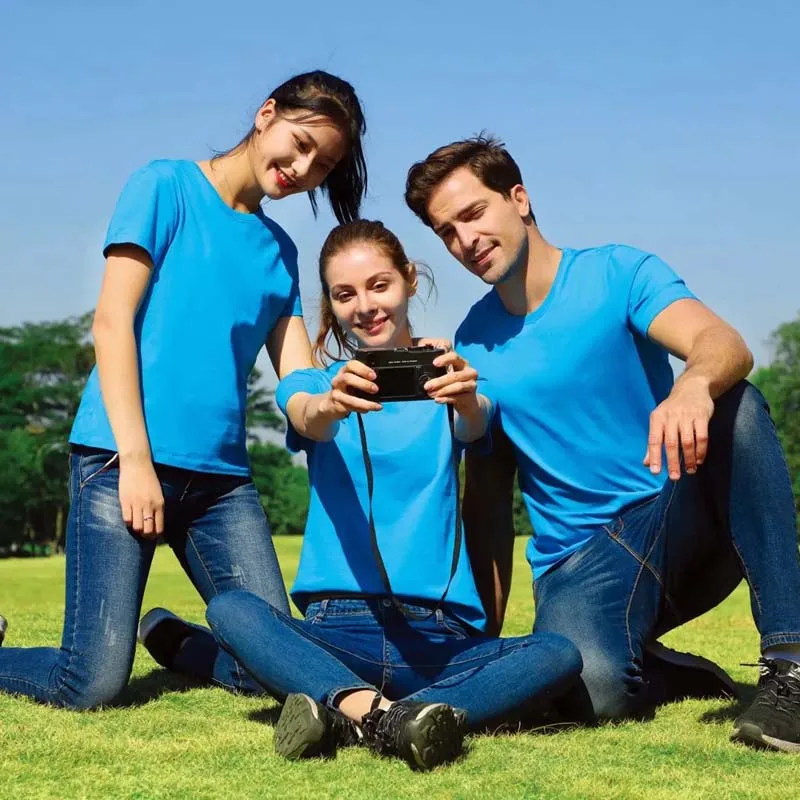 

Summer fashion personalized printed T-shirts/cotton/blend/polyester/etc. Various fabrics T-shirt customization