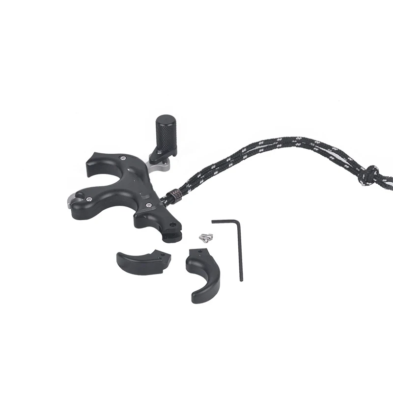 

Arrow archery clip - type finger - changing grip sprinkled with aluminum alloy frosted touch three or four fingers