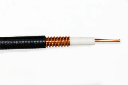1/2" super Flexible Helical Corrugated Coax Cable Supersoft 12 coaxia feeder cable details