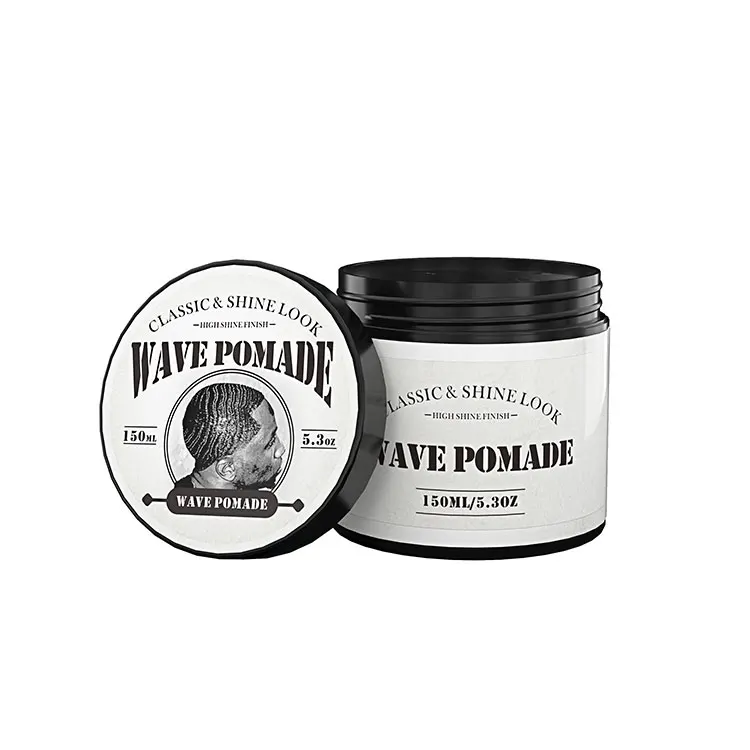 

NUBIAN KING private label pomade styling wave grease for men afro hair, 10 kinds colors for clients choose