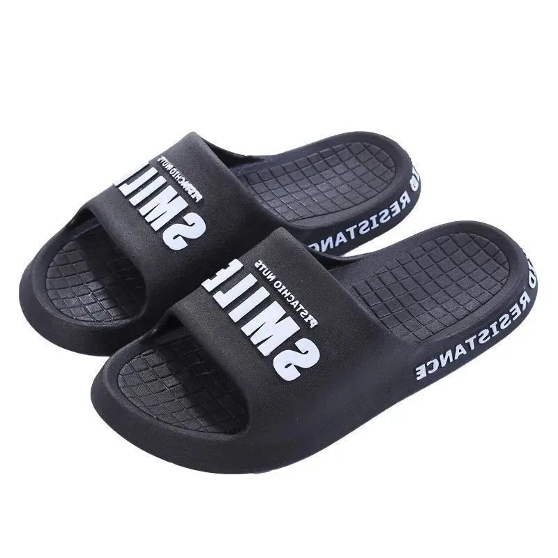 

Manufacture Customized Men Summer Fashion Casual Beach Slippers Home Couple Indoor Outdoor Slippers, As picture