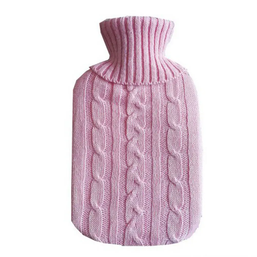 

Customized Knitted hot water bag cover 2L, As picture or can be customized