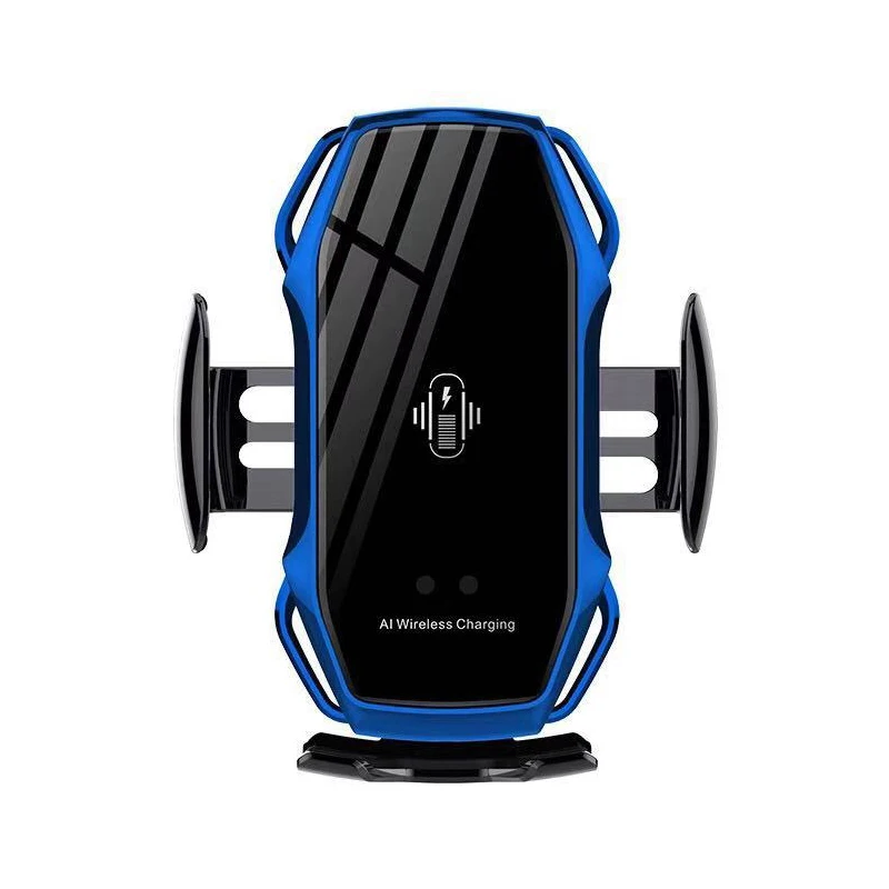 

10W Wireless Charger Automatic Clamping Car Mount Phone Holder For Mobile Phone Infrared Induction QI Fast Charging Car Stand