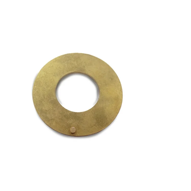 

High grade CNC machining small brass flange bushing