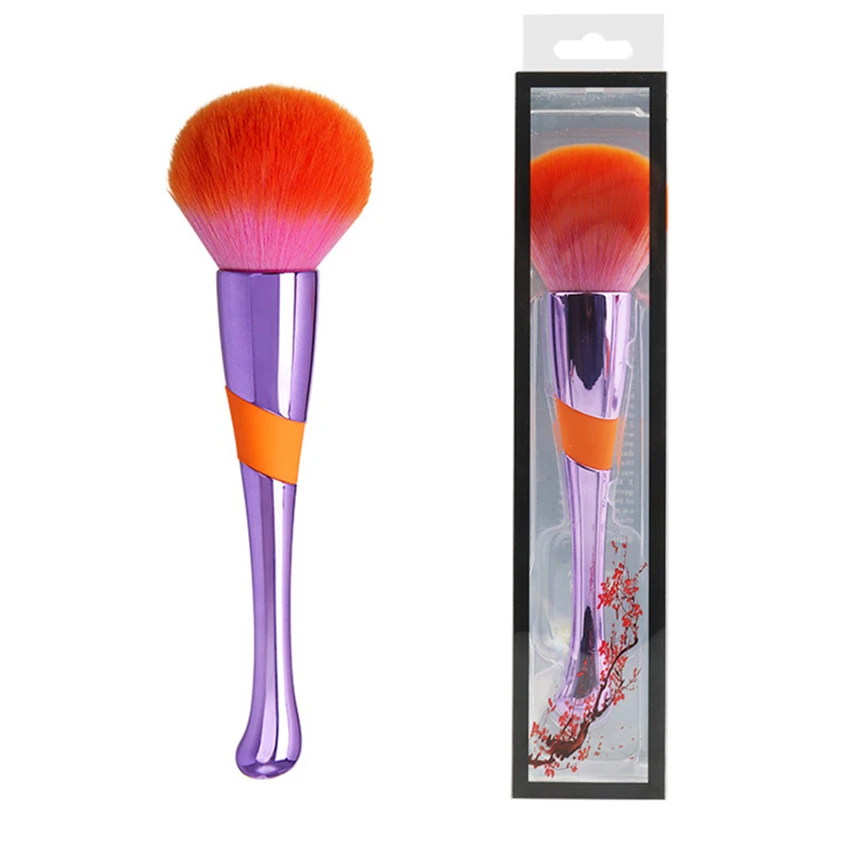 

10 years professional factory red makeup brush professional vegan makeup brushes set, Colorful