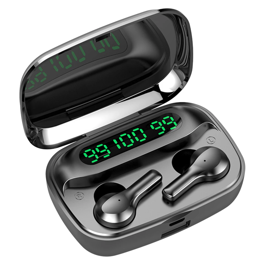 

Best Selling Audifonos F9 TWS Wireless Earbuds Earphone Waterproof Power Bank F9-34 Touch Control LED Power Display In Ear buds