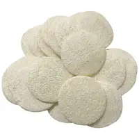 

2.36 inches Round Original Natural Bath Loofah Sponge Pad Cleaning Brush loofah Scrub Sponge