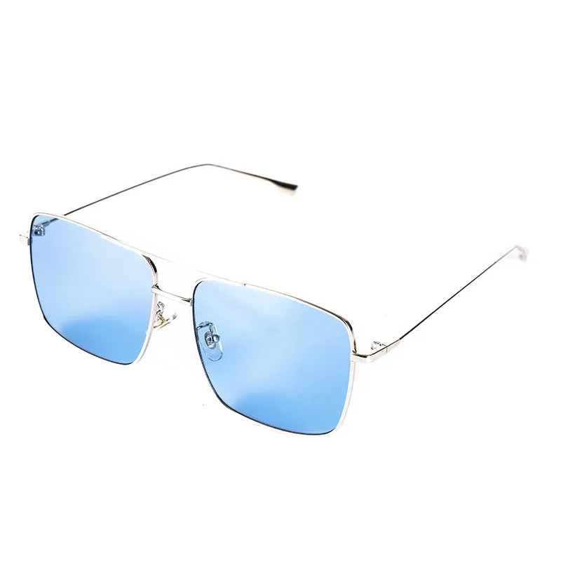 

MJ-0336 2021 Fashion Trend In The New Personality Street Snap Double Color Gradient Trendy Big Frame Sunglasses