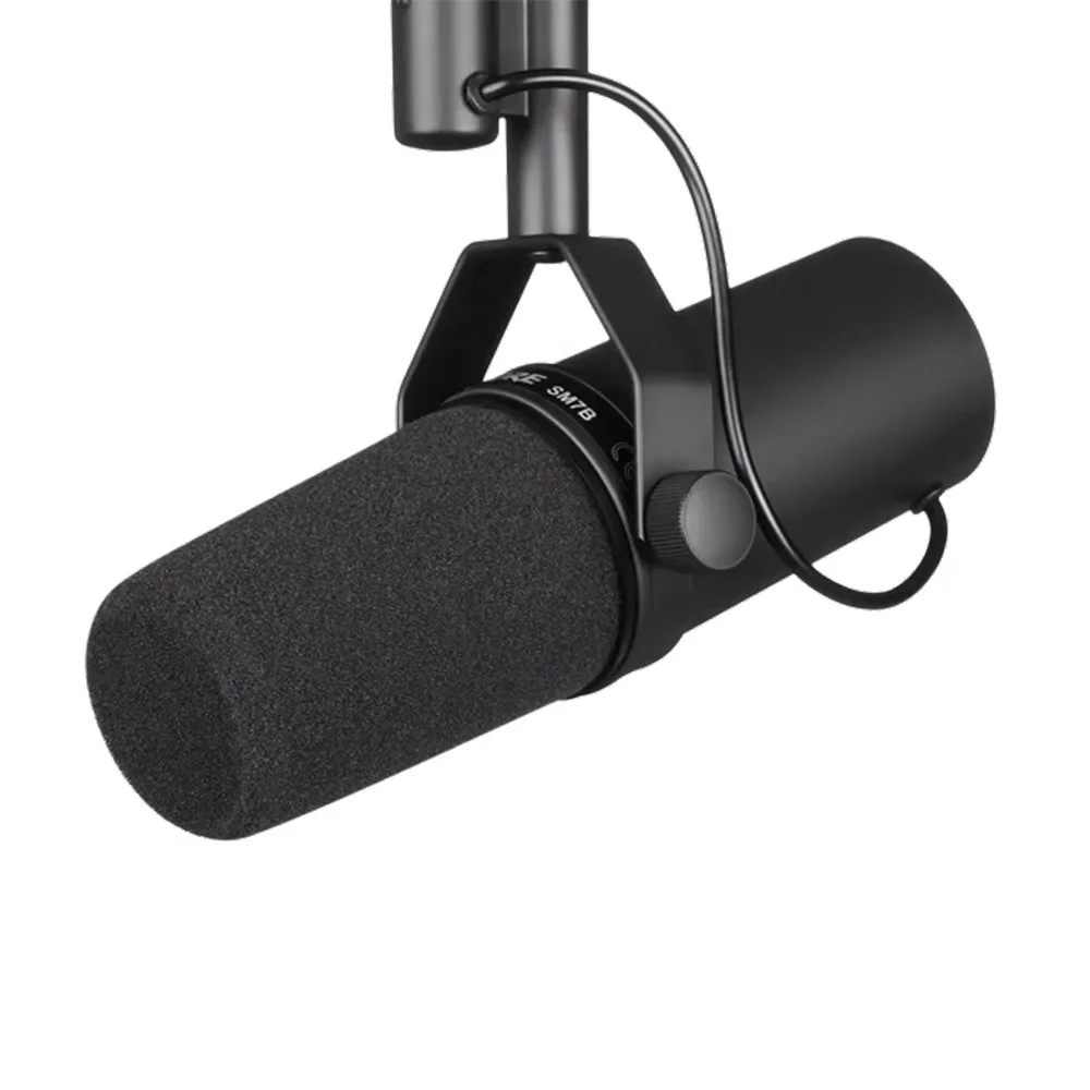 

Selectable Frequency Response Live Stage Recording Podcasting Cardioid Studio Microphone Vocal Dynamic Microphone SM7B