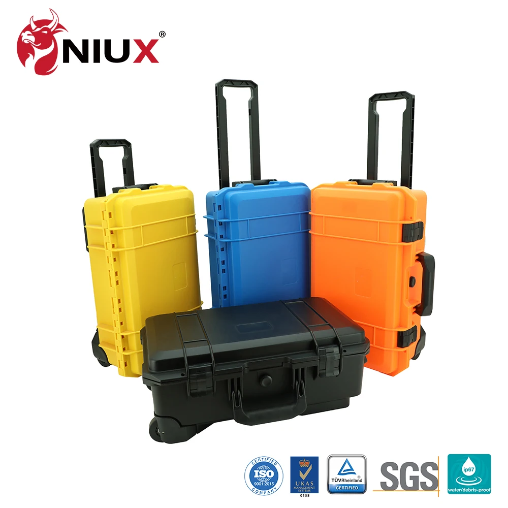 Resistant trolley luggage hard case with wheels