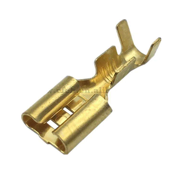 
ST730135 2 KET 250 series 6.3 female crimp terminal brass tin plated terminal  (60796790532)