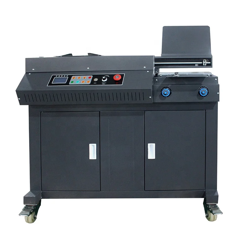 

A4 A3 automatic rubber machine fully automatic hot glue book Perfect glue binder book Binding machine