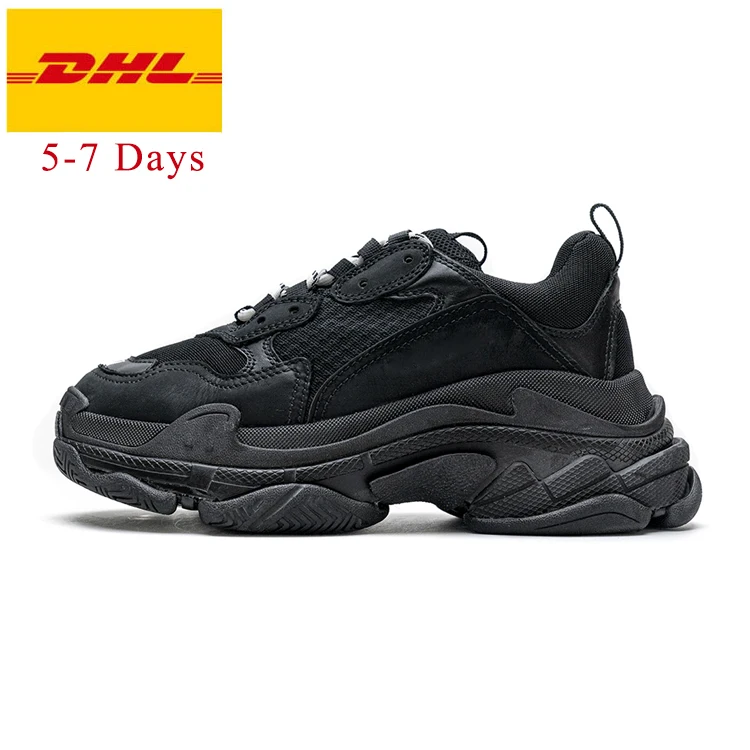 

Original Mixed Colors Trending Chunky Clunky S 1:1 Tpu Retro Dad 8-layer Triple S 1.0 Shoes Sneakers, 13 colors