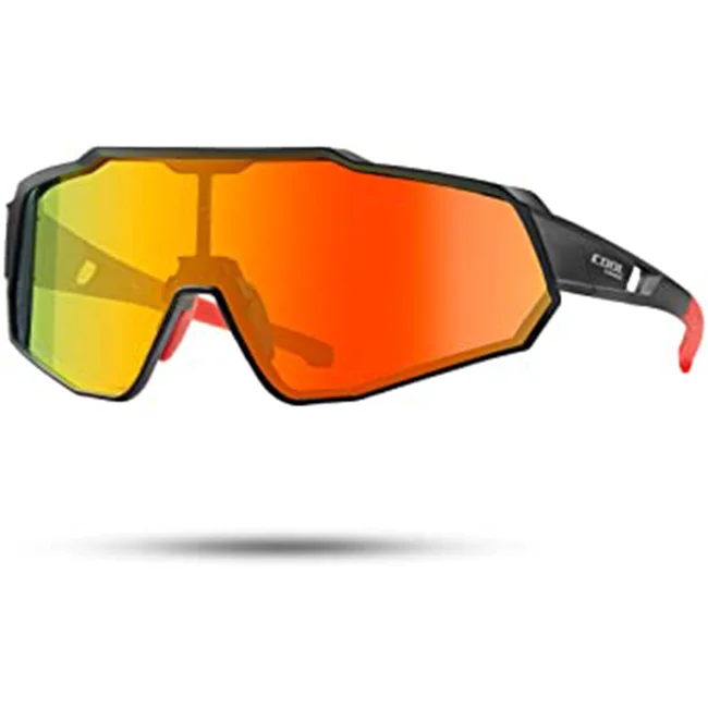 

New Design Dustproof Sports Eyewear Protect Glasses Polarized Cycling Full Screen Unbreakable Lightweight Sunglasses