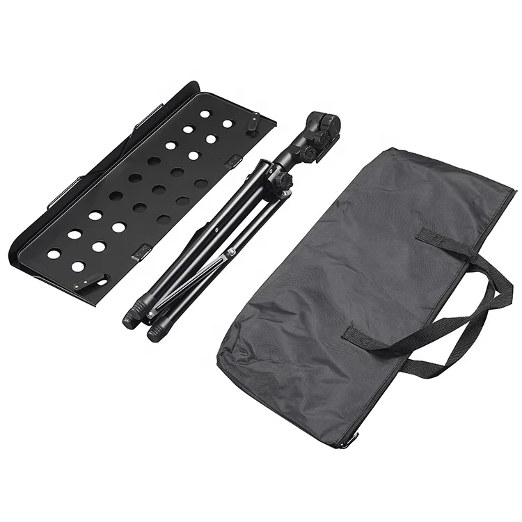 

Outdoor Travel Portable Music Stand With Portable Bag, Black