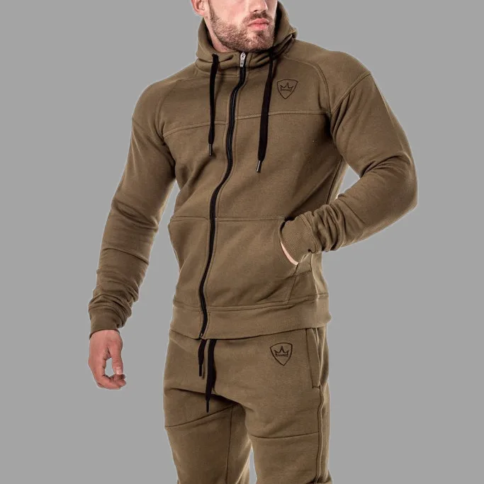 

New Arrivals Hot Selling Autumn Winter Thick Men's Fitness Gym Wear Fleece Sports Zipper Hoodies Jacket, Customized colors