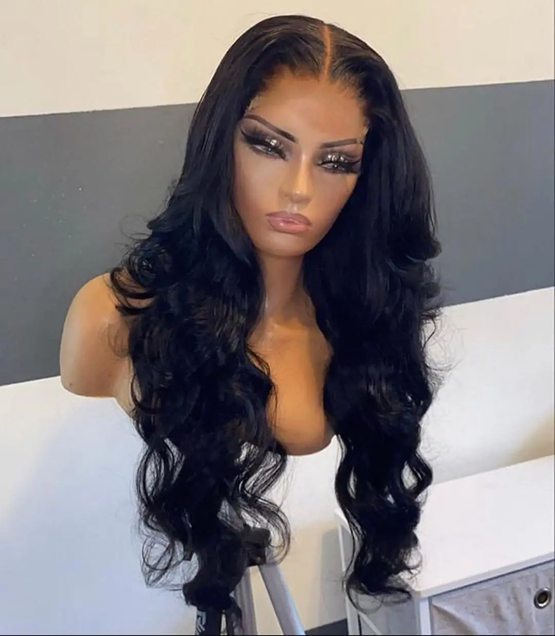 

Wholesale 180 density Brazilian Hair Body Wave Full Lace Wig,Virgin Cuticle Aligned Human full lace Wig For Black Women