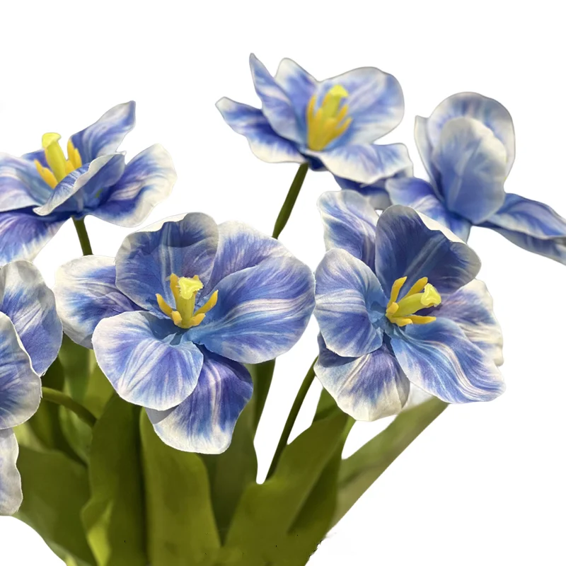 

High quality real touch big size artificial flower tulip for home wedding decoration