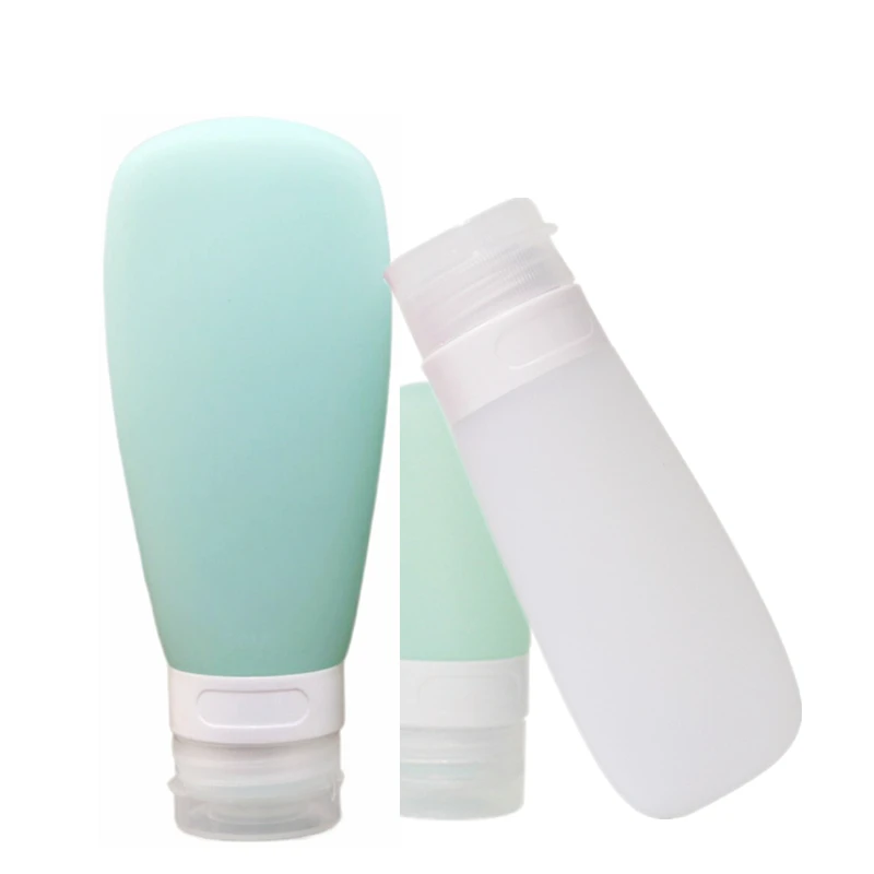 

Customized tsa approved portable squeeze shampoo silicone travel toiletry cosmetic bottles set travel size silicon lotion bottle