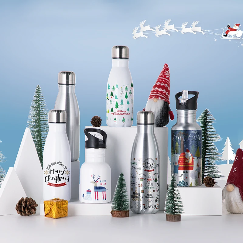

Hot Sales Drink Bottle Aluminium Manufacturer Promotion Gift Aluminum Bottle With Custom Logo Stocked, White/silver/customized