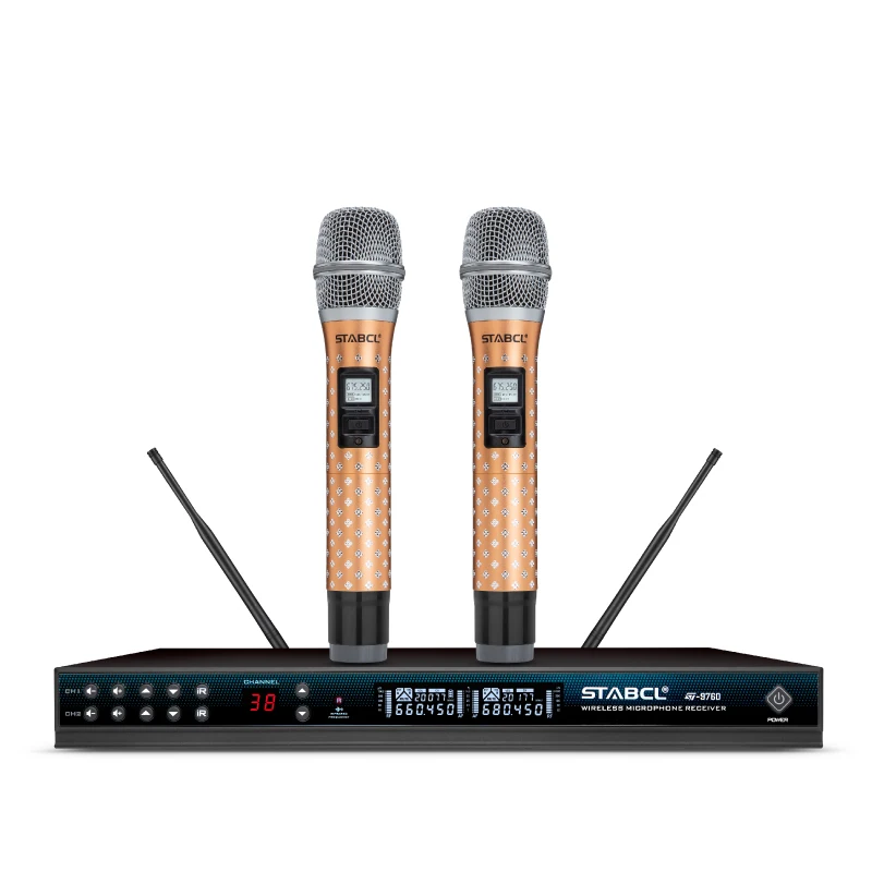 

Hot selling machine ST-9760 uhf wireless microphone with Best Price