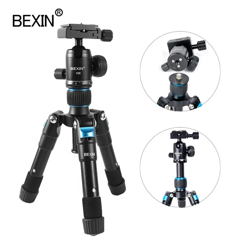 

BEXIN most popular hot selling universal camer phone tripod stand indoor live tripod desktop tripod for camera iPhone live