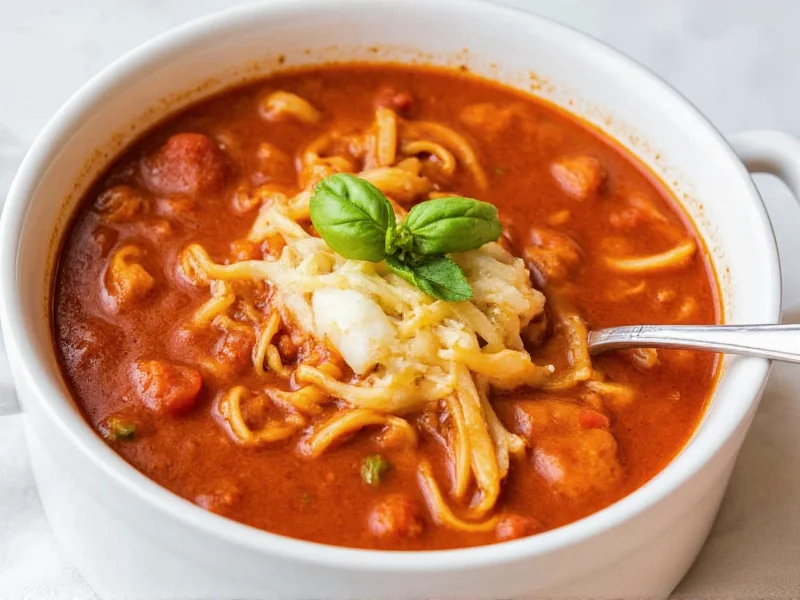Perfect Crockpot Lasagna Soup: Easy Slow Cooker Recipe