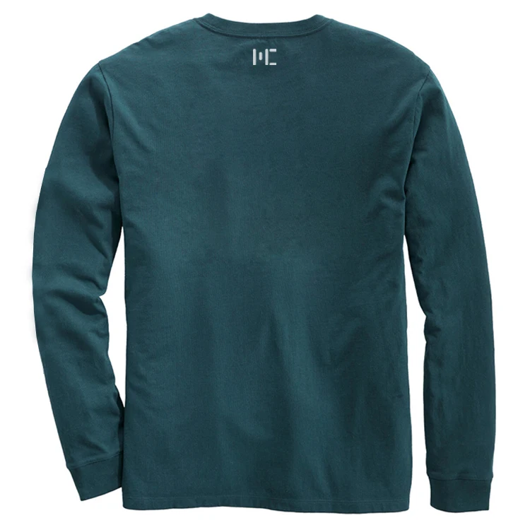 
Manufacturer Wholesale Fashion Style Clothes Printing Men Long Sleeve Plain Black T Shirt For Men 