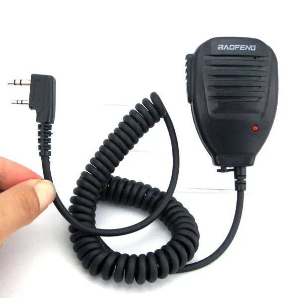 

BAOFENG radio microphone, uv5r handheld speak microphone, Black