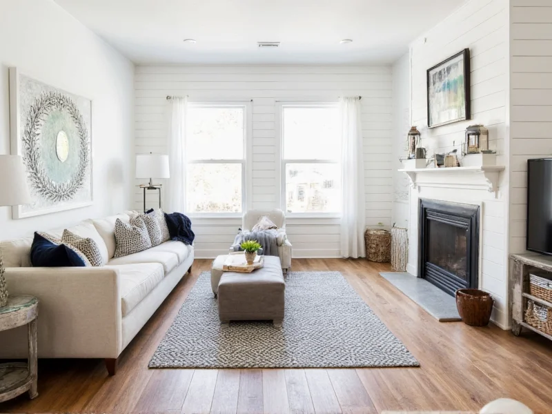 Creative shiplap design variations in living space