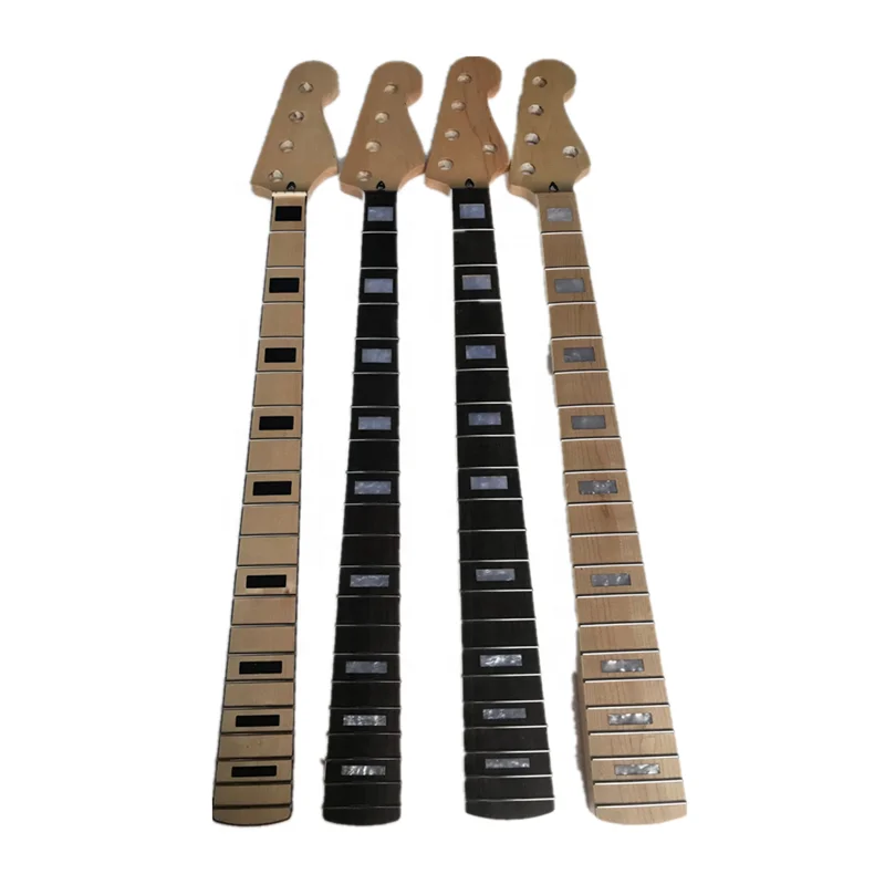 

Huiyuan 4 string 5 string Bass Guitar Maple Neck,diy bass guitar kit for sale,can be customized as request, Wood