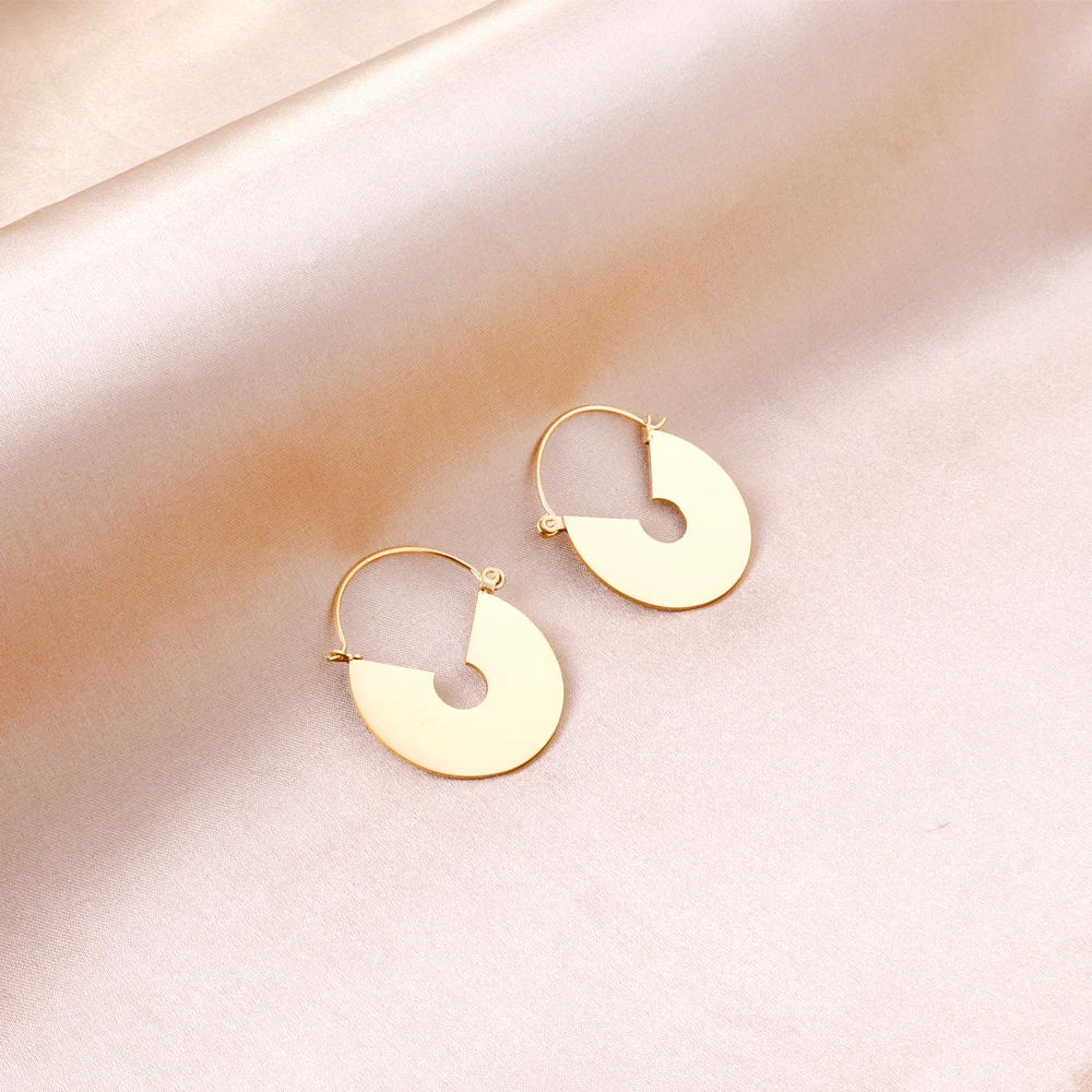 Natural Diamond Earrings Stain