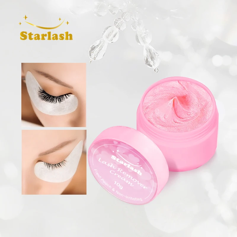 Starlash 10g OEM Private Label Eyelash Lashes Extension Glue Strawberry Remover Gel Eyelash Cream Remover