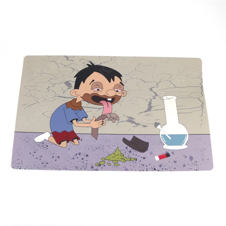 

New Series Smoking Accessories Heat Resistant Large Size Custom Dabs Silicone Mat for Sale, Customized color
