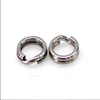 FJORD cheap silver stainless steel split rings fishing double O ring fishing accessories connectors