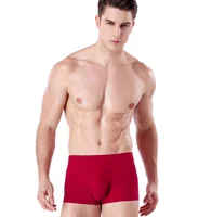 

Men Sexy Soft Boxer Briefs Underwear Ice Silk Traceless Underpants