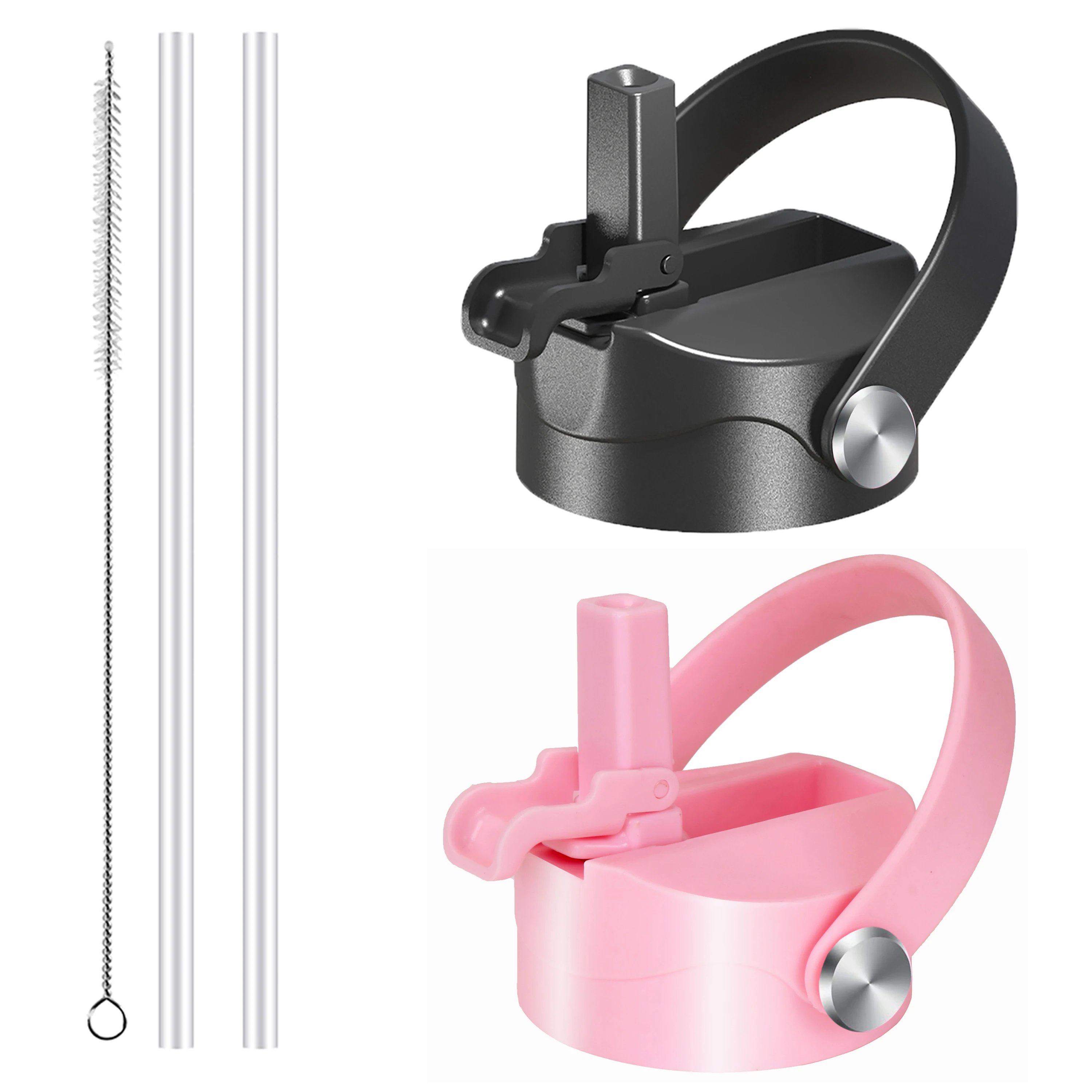 

The wide mouth straw lid for Hydro Vacuum Insulated Flask Stainless Steel Water Bottle with straw lid