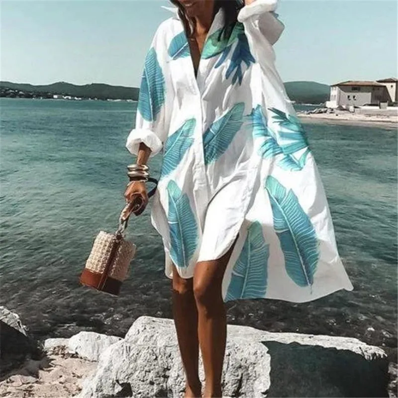 

D-007 Wholesale 2021 new design fashion ladies custom logo summer casual dress women cotton long white beach boho dress