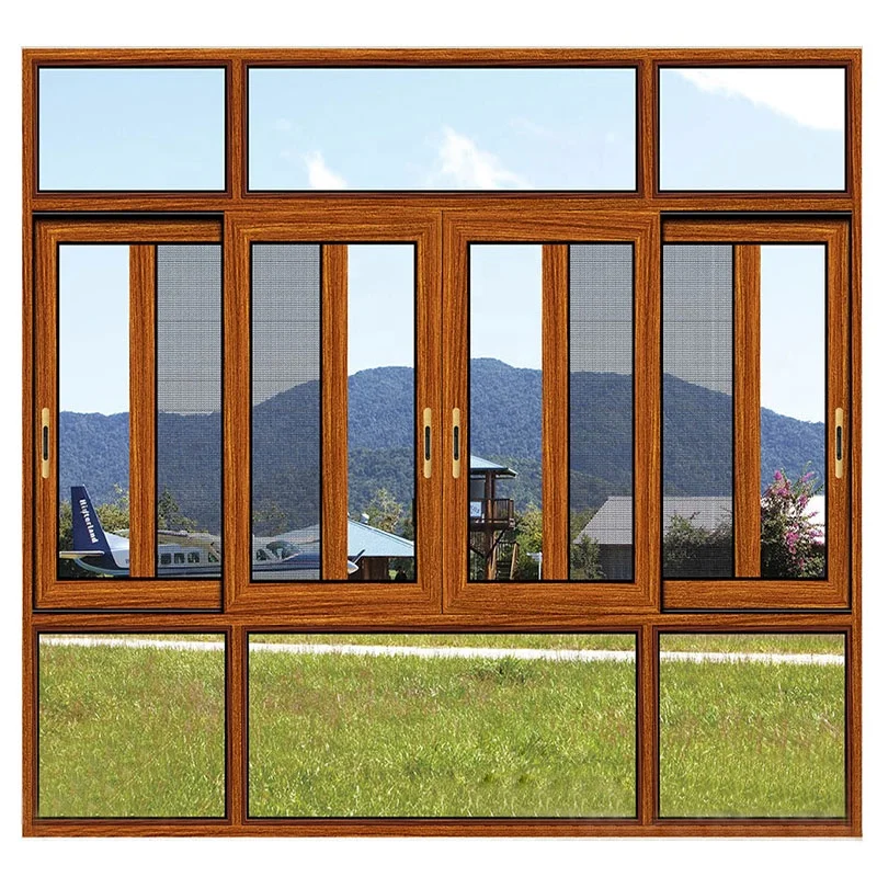 
Factory price 3 tracks sliding window aluminium glass sliding windows cheap house windows for sale 