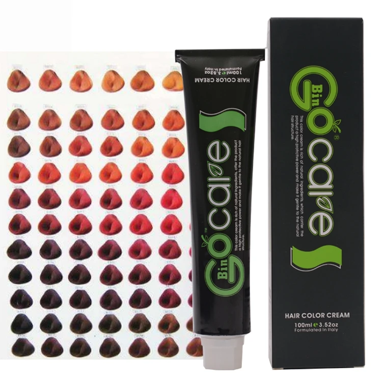 

Color Swatch Chart Private Label with 94 Fashion Colors For Professional Salon Use Dyeing Hair
