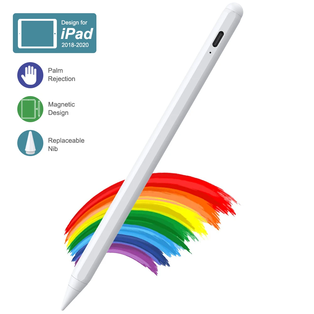 

Hot Selling Drawing Stylus Suitable For Ipad Tablet Smart Pen Palm Rejection Drawing Pencil For Ipad 3nd Generation