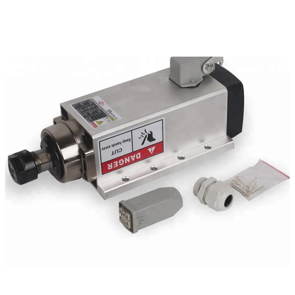 
6kw electric motor air cooled spindle for cnc router 
