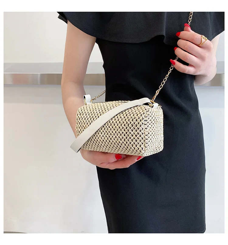 

ladies latest bags straw purse ladies designers shoulder bags 2020 ladies women handbags, 2 colors available